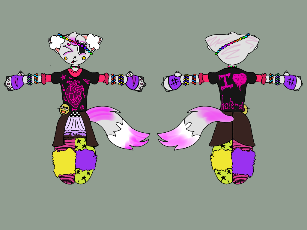 Scene craziness fixie skin